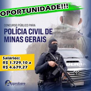Polícia Civil de Minas Gerais 2022 – Básico