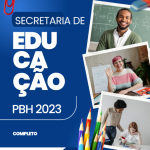 Secretaria Municipal de Educação Belo Horizonte 2023 | Curso COMPLETO