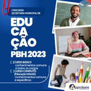 Concurso Secretaria de Educação de Belo Horizonte 2023