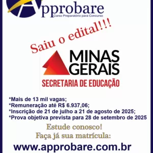 Secretaria Estadual de Educação de Minas Gerais 2025