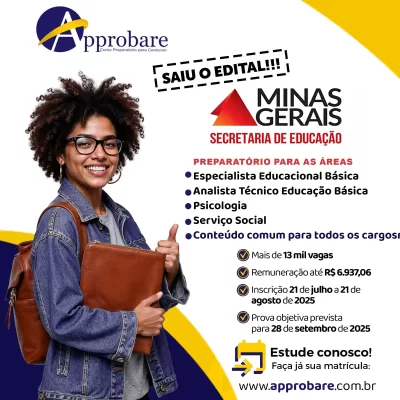 Secretaria Estadual de Educação de Minas Gerais 2025