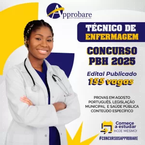 TÉCNICO DE ENFERMAGEM – Concurso PBH Saúde 2025